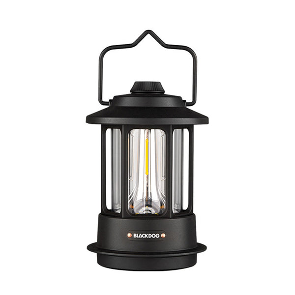 LED Camping Lantern,Rechargeable Retro Metal Camp Light