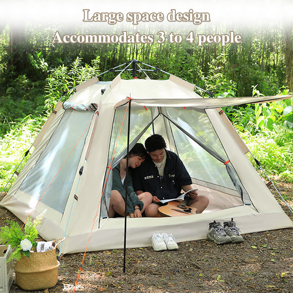 Camping Tent with Instant Setup, and Included Carry Bag, Sets Up in 60 Seconds