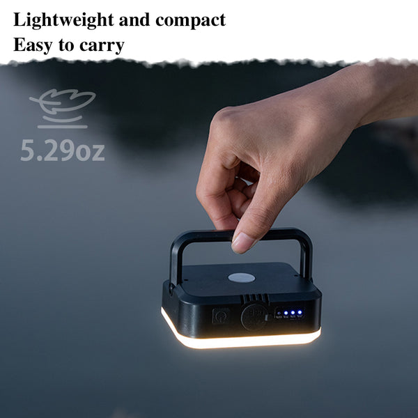 Portable LED Camping Lantern Rechargeable Light with Magnet