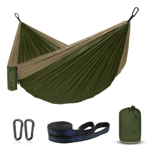 Hammock Camping, Portable Single/Double Hammocks for Outdoor Hiking Travel Backpacking