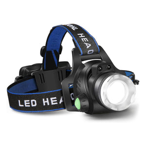 Headlamp Flashlight, USB Rechargeable Led Head Lamp, IPX4 Waterproof